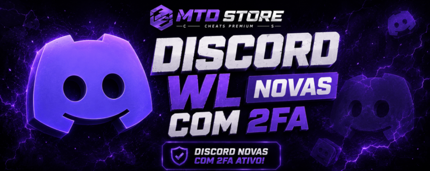 Contas Discord Email Verificado
