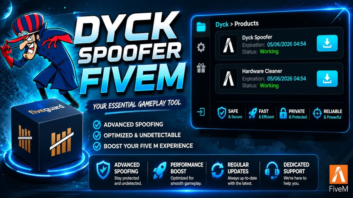 Dyck Spoofer FiveM 1 Click