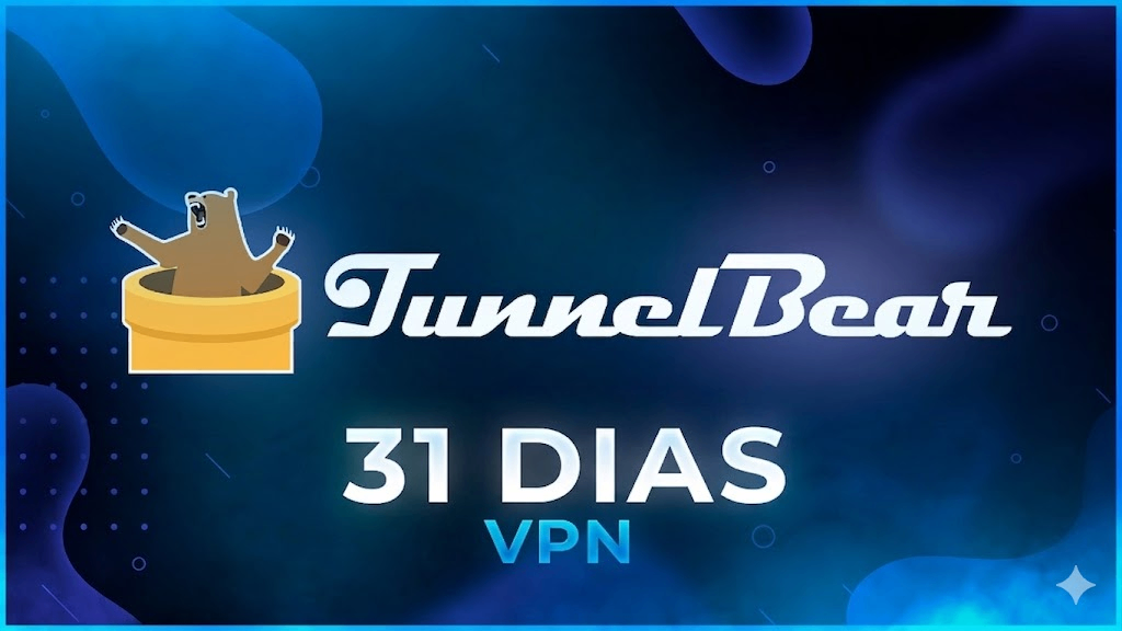 VPN TunnelBear 15 a 31 Dias