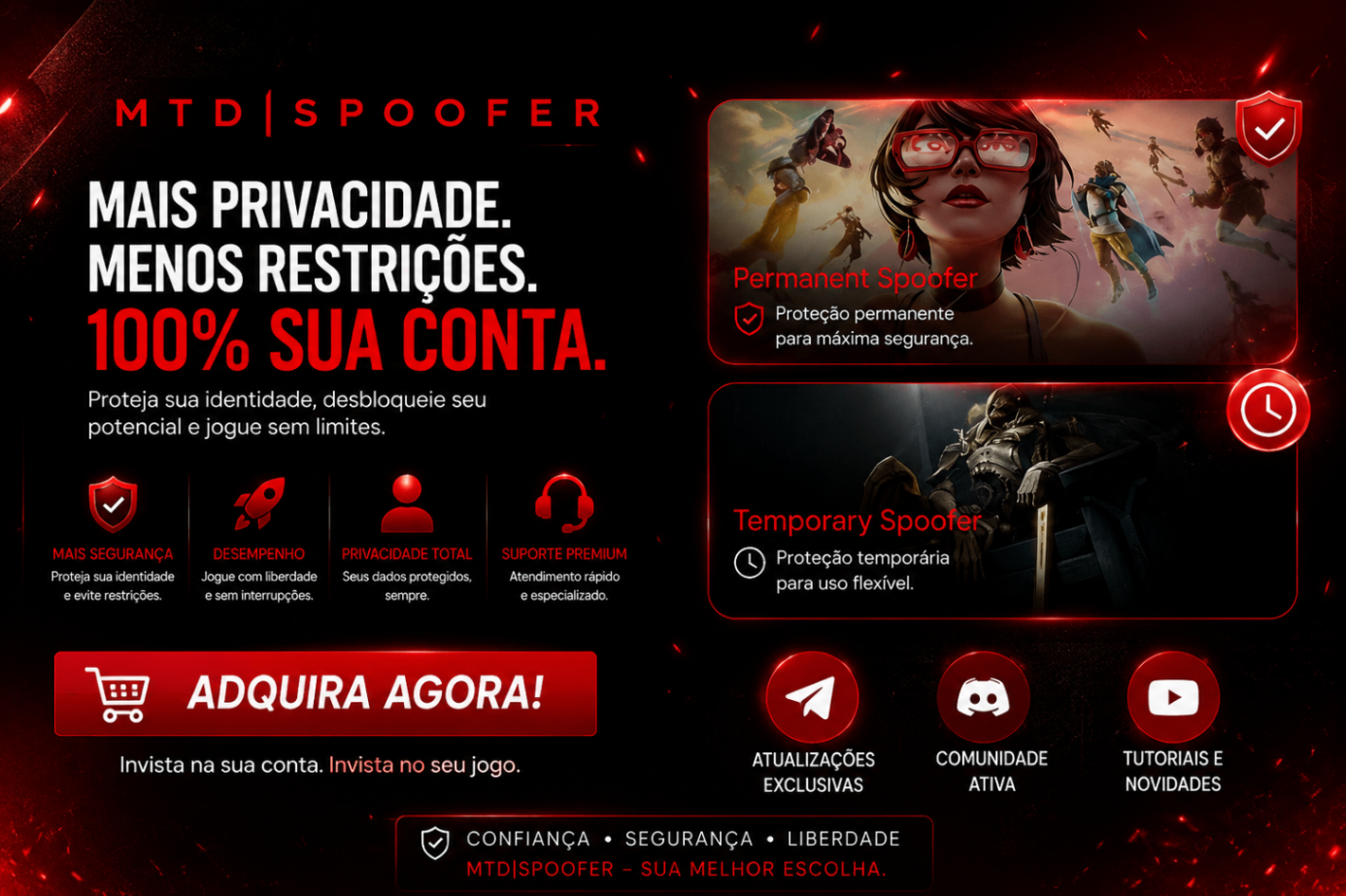 MTD SPOOFER PERMANENTE 1X USO